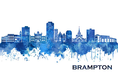 Brampton Canada Skyline
