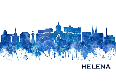 Helena Montana Skyline