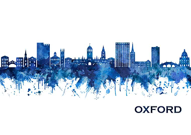 Oxford England Skyline