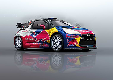 Citroen DS3 WRC Artwork