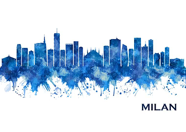 Milan Skyline Blue