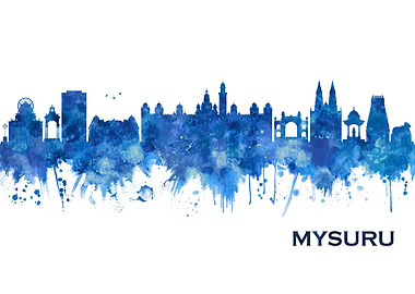 Mysuru Karnataka Skyline