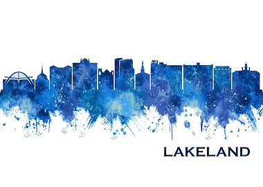 Lakeland USA Skyline Blue