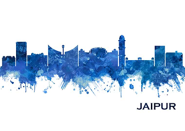 Jaipur Rajasthan Skyline