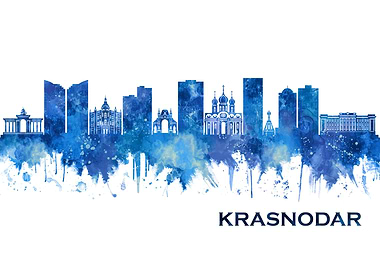 Krasnodar Russia Skyline
