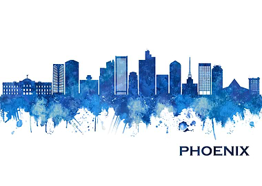 Phoenix Arizona Skyline