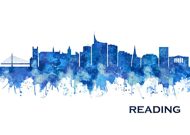 Reading England Skyline
