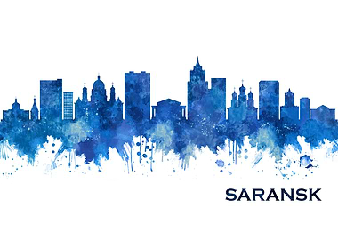 Saransk Russia Skyline