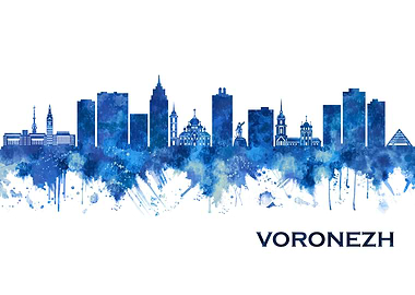 Voronezh Russia Skyline