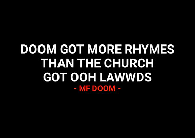 text art mf doom