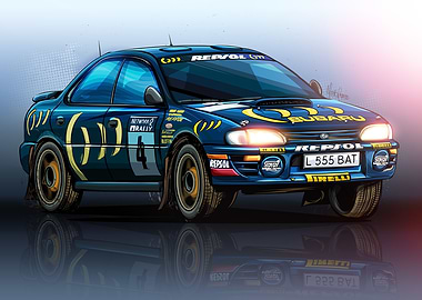 Colin Mcrae Subaru WRC