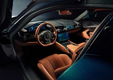 Rimac Hypercar interior