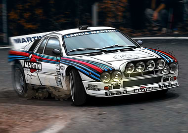 Lancia 037 Group B Artwork