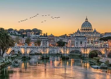 Early morning in Rome