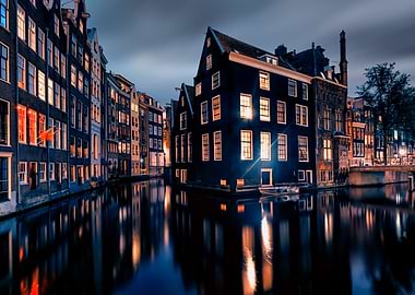 Amsterdam By Night