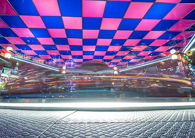 Retro style fun carousel