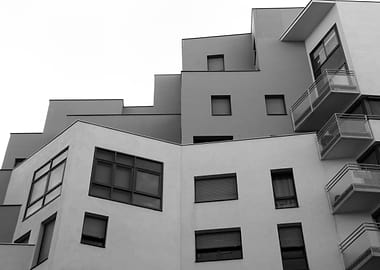 Modern buildings mono