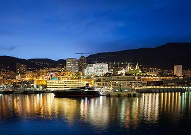 Monaco Monte Carlo Skyline