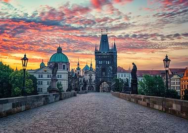 Charles Bridge Sunrise