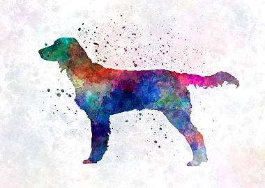 Large Munsterlander dog