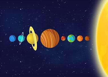 Solar System Vector Space