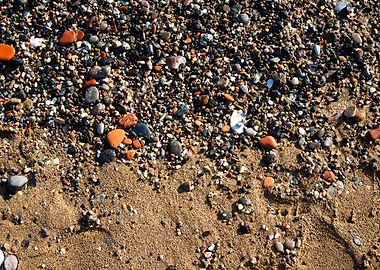Sand and rocks