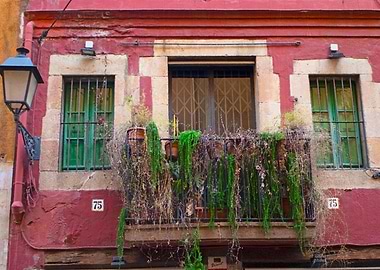 Balcony in Barcelona