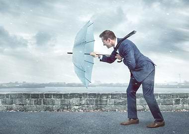 Resilient Businessman