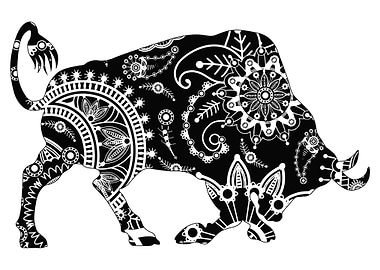 Black Bull Mandala