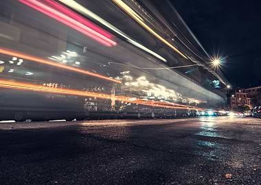 abstract traffic patterns