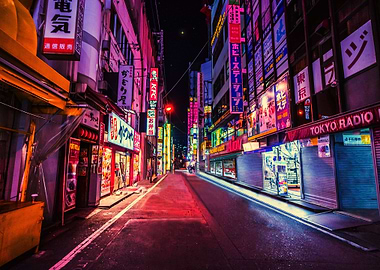 Tokyo radio street