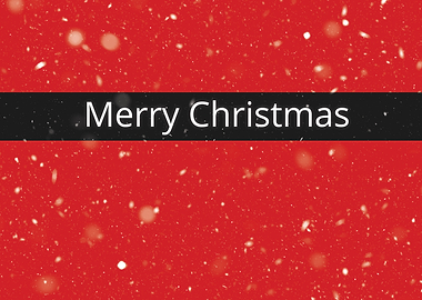 Red Merry Christmas
