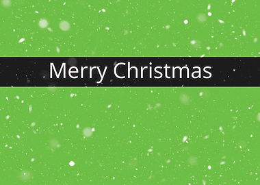 Green Merry Christmas