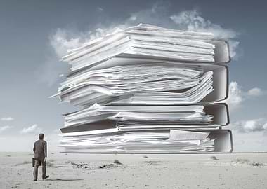 Mountain of Paperwork