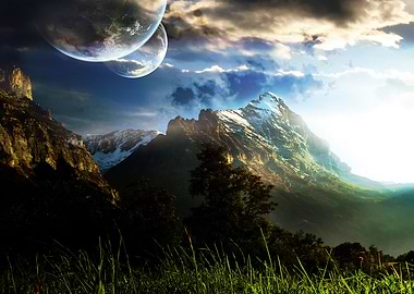 sci fi landscape 4