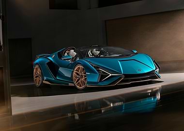 Lamborghini Sian Front