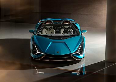 Lamborghini Sian Front
