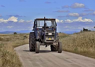 Vintage Ebro Tractor