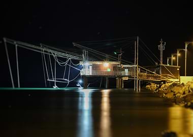 Fisher House at Night