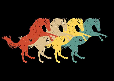 Vintage Equestrian Horse