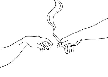 Creation Of Adam Cigarette