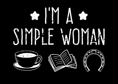 Woman Coffee Books Horses