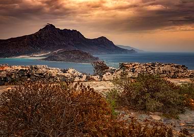 Seascape on a Greek Island