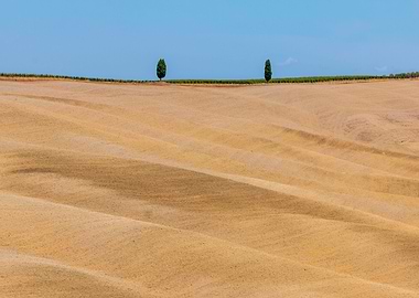 Landscape of Val D Orcia
