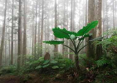 Misty Ecological Forest