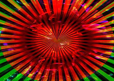 Illusions colorful design