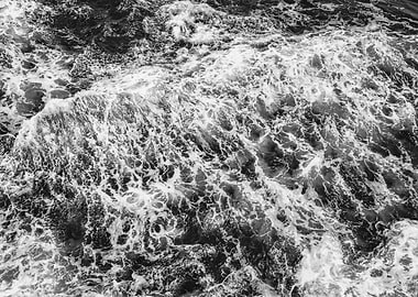OCEAN Black White texture