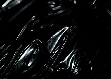 Aluminum folie close up