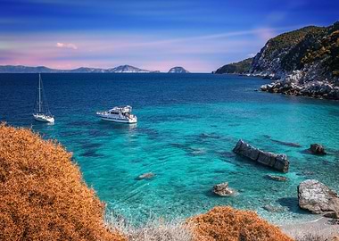 Holiday in Greek Island