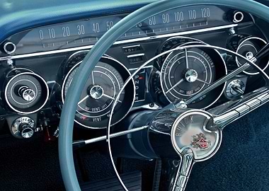 Classic Buick dashboard